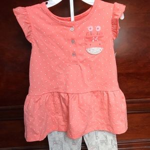 NWT Carter’s Just One You toddler girl 2 piece set